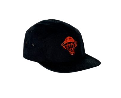 Pantera Five Panel Hat - Black